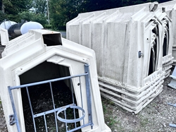 17 stk. Brugte kalvehytter 