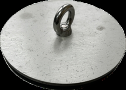 Prop til drikkekar rustfri. 180/145/25 mm. 3,77 kg. 