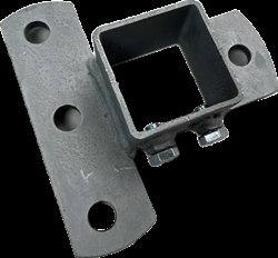 Hævebeslag 3+1-huls front til 70x70mm. stolpe. 