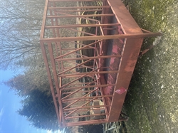 1 stk. brugt foderhæk, 2x3 m. 