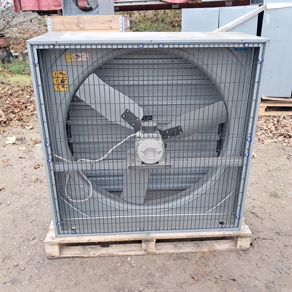 Staldventilator 36" metal box fan. 1100 x1100 mm