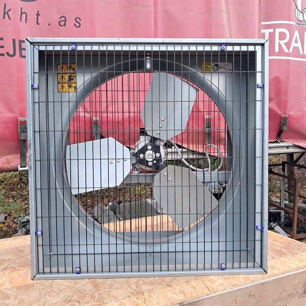 Staldventilator 24" metal box fan. 800x800 mm