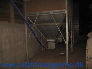 2 stk. brugte indendørs flexsiloer, 12 tons