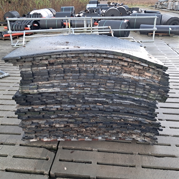 29 stk. brugte gummimåtter 25mm. 170x120 cm. G88