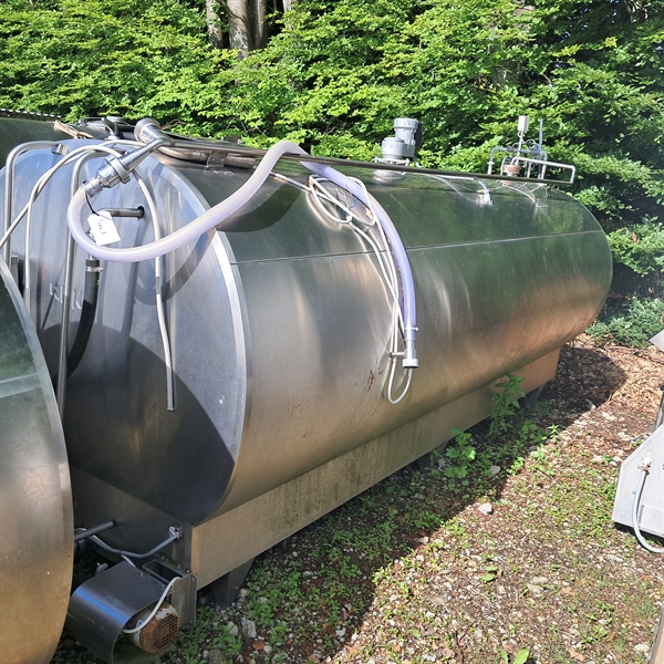 1 stk. brugt "Røka" køletank 400x150x200 cm. Tank 7