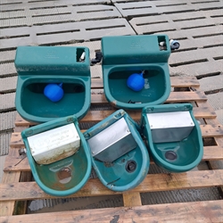 5 stk. brugte drikkekopper