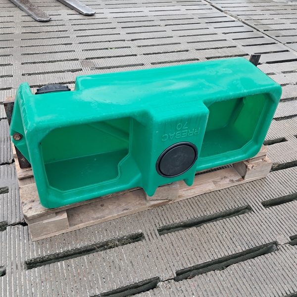 1 stk. brugt La Buvette drikketrug 100x40 cm.